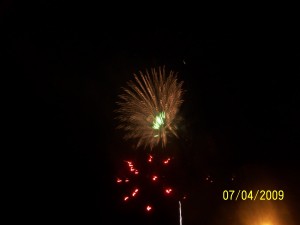 and another firework.