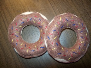 Felt donuts.