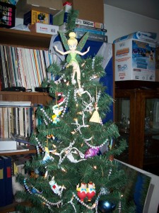 Here is our decorated tree.